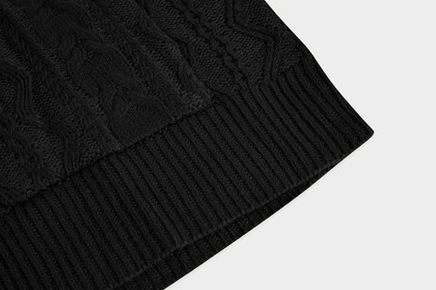 Yasiter Mens Shawl Collar Cable Knit Cardigan Sweater Button Loose Fit Long Sleeve Sweaters with Pockets