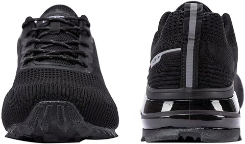 Kricely Men's Women Trail Running Shoes - Non-Slip Hiking Shoes Breathable Walking Footwear Outdoor Road Athletic Sneaker