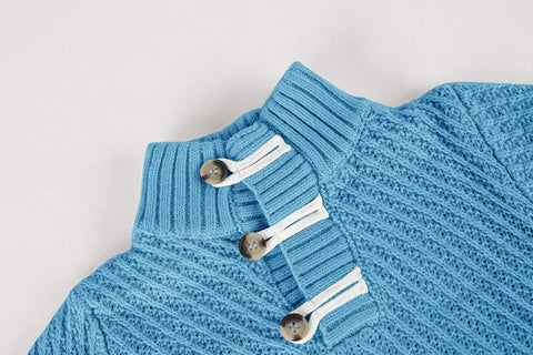Gafeng Kids Baby Boys Cable Knit Sweater Pullover Turtleneck Cotton Casual Winter Warm Long Sleeve Sweaters