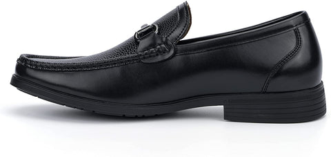 X RAY Footwear Men's Woodson, Low Top Faux Leather Shoe Loafer, Apron Toe, Thermoplastic Rubber Outsole