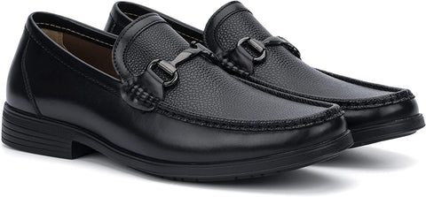 X RAY Footwear Men's Woodson, Low Top Faux Leather Shoe Loafer, Apron Toe, Thermoplastic Rubber Outsole