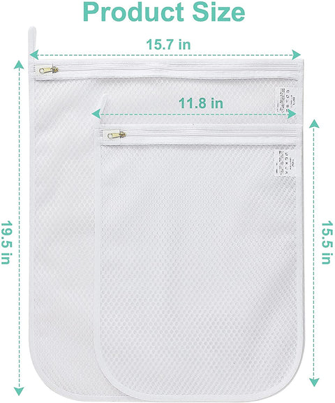 BAGAIL 7 Mesh Laundry Bags+2Pcs Honeycomb Laundry Bag for Delicates