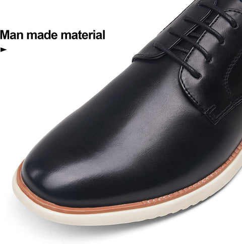 Men's Dress Shoes Brogue Formal Lace Up Oxfords Shoes
