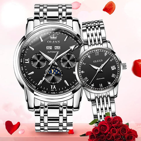 Couple  Automatic Pair Watch Watches Set