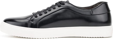 X RAY Footwear Men's Rubert Low Top Casual Walking Fashion Faux Leather Shoe Sneaker, Round Toe, Wedged Rubber Outsole