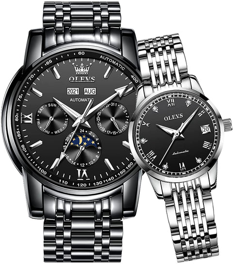 Couple  Automatic Pair Watch Watches Set