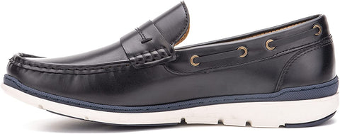 X RAY Footwear Men's Alexus, Low Top Casual Walking Boat Shoe Loafer, Apron Toe, Ethylene Vinyl Acetate Outsole