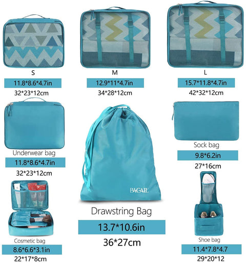 BAGAIL 14 Set Packing Cubes