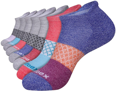 Womens Ankle Socks 7-Pack Cushioned Athletic Running Socks with Tab