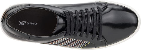 X RAY Footwear Men's Rubert Low Top Casual Walking Fashion Faux Leather Shoe Sneaker, Round Toe, Wedged Rubber Outsole