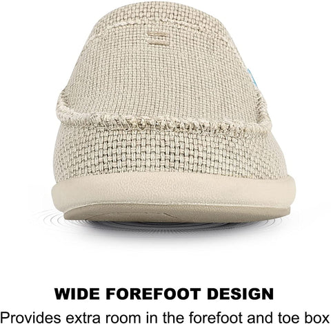 Womens Slippers with Arch Support - Clog Slippers for Women, Outdoor Slippers Comfy Slippers for Women, Slip On Clog with Anti-Skid Rubber Sole, Cream, 10