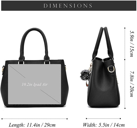 YNIQUE Satchel Purses and Handbags for Women Shoulder Tote Bags Top Handle Satchel