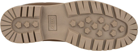 Xray Footwear Men's Tallac Work Boot, Sleek faux-leather, Lace-up front, Round Toe, Thermoplastic rubber sole Outsole