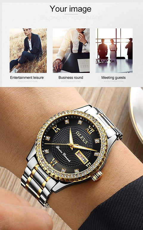 Men's Luxury Business Masonry Watch