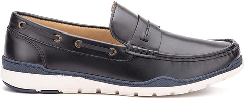 X RAY Footwear Men's Alexus, Low Top Casual Walking Boat Shoe Loafer, Apron Toe, Ethylene Vinyl Acetate Outsole