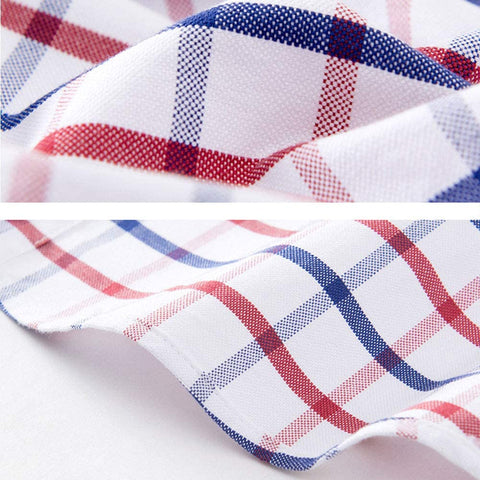 Men's Striped Plaid Button Down Shirts