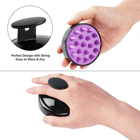 Heel The World Hair Scalp Massager Shampoo Brush for Wet and Dry Hair