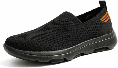konhill Women’s Tennis Walking Shoes - Comfortable Athletic Work Slip on Sneakers