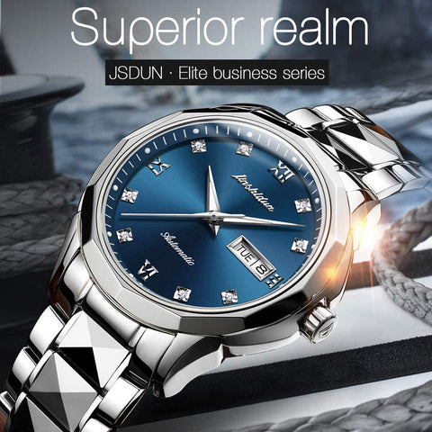Men's Sapphire Tungsten Steel Mechanical Automatic Watches
