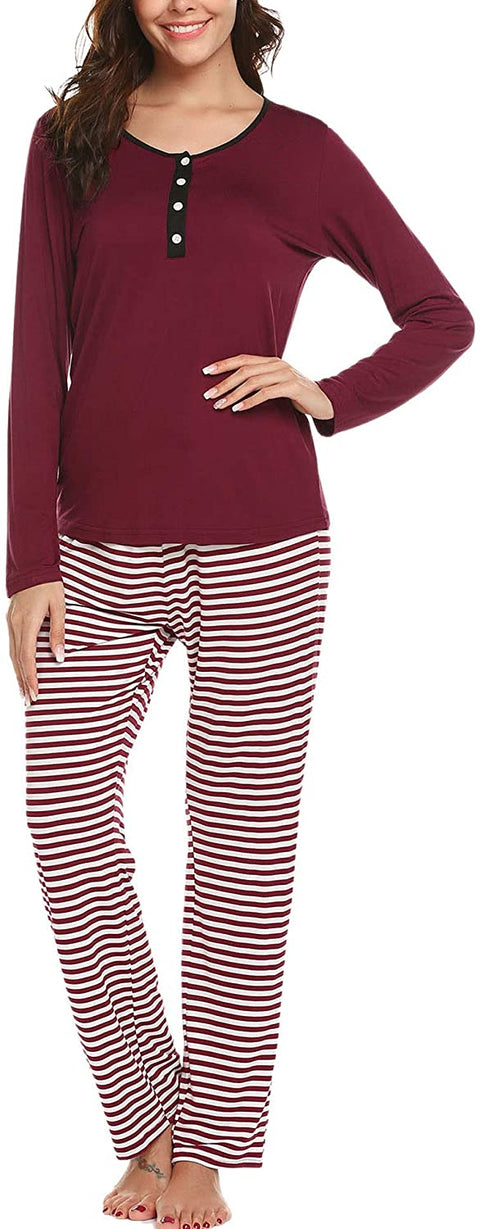 Women's Long Sleeve Classic Sleepwea