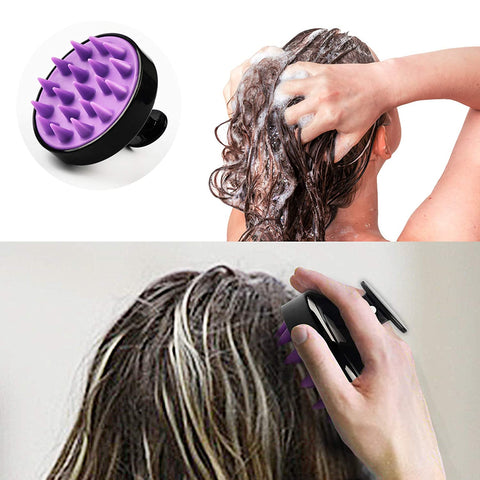 Heel The World Hair Scalp Massager Shampoo Brush for Wet and Dry Hair