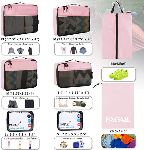 Bagail 14 Set Packing Cubes