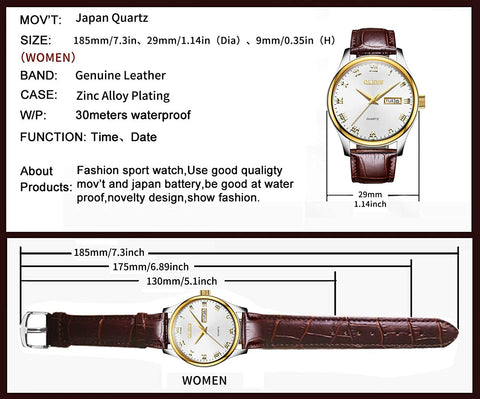 Ladies Business Quartz Watch match Dress