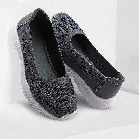 Women Knit Loafers Comfortable Slip on Flats Shoes