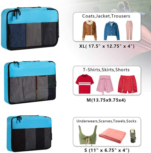 BAGAIL 14 Set Packing Cubes