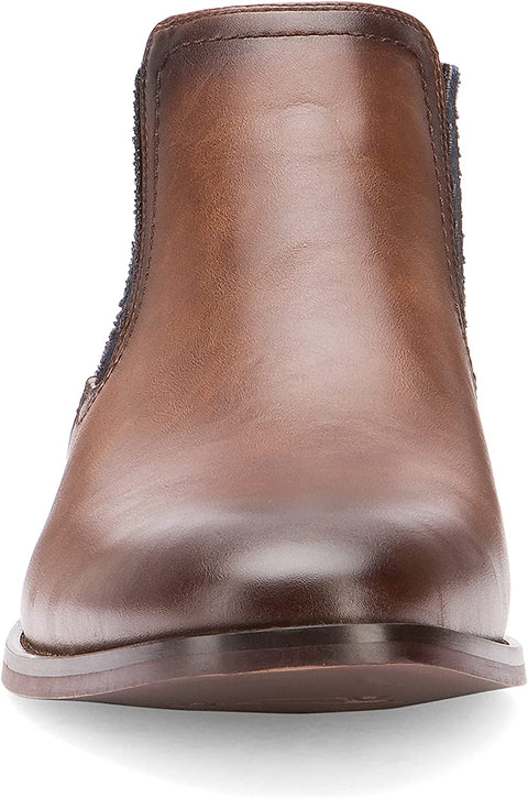 X RAY Footwear Men's The Andante Fashion Classic Combat Leather Duck Moc Boots, Apron toe, Thermoplastic rubber Outsole