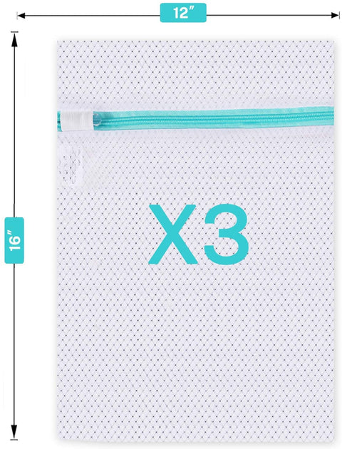 Bagail Set of 7 Mesh Laundry Bags for Your blouse,skirt,shirt,pants,jeans,dress,etc