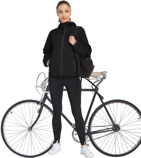 Women's Lightweight Hooded Softshell Jacket