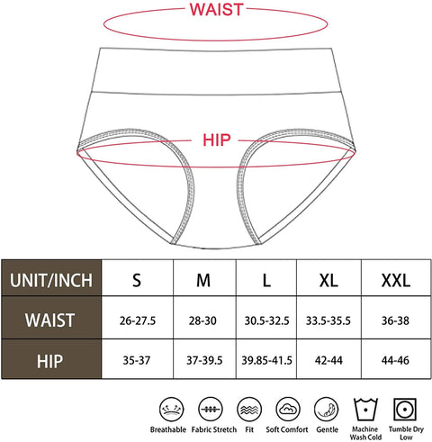 Women's Boxer Briefs 5 Pack Bamboo Viscose Soft Breathable Underwear for Women
