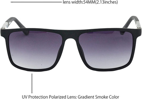 Mens Polarized Sunglasses UV400 Protection TR90 Glasses Fashion Sports