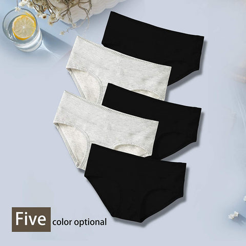Women's Boxer Briefs 5 Pack Bamboo Viscose Soft Breathable Underwear for Women