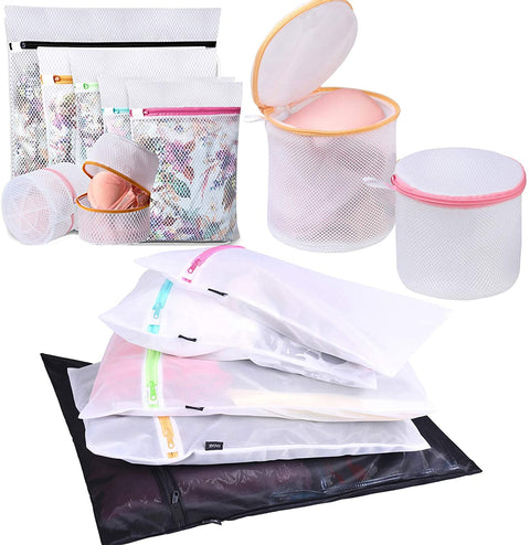 Bagail Set of 14 Mesh Laundry Bags for Your blouse,skirt,shirt,pants,jeans,dress,etc