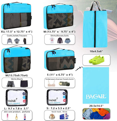 BAGAIL 14 Set Packing Cubes