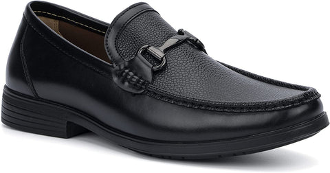 X RAY Footwear Men's Woodson, Low Top Faux Leather Shoe Loafer, Apron Toe, Thermoplastic Rubber Outsole