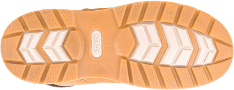 X RAY Footwear Ashton Boy’s Fashion Classic Combat Leather Mid-Top Chukka Boots, Chukka Heel, Plain Toe, Thermoplastic rubber Outsole