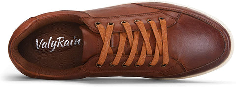 Valyrain Men's Sneakers Fashion Leather Casual Shoes Dress Sneaker Oxford Shoes