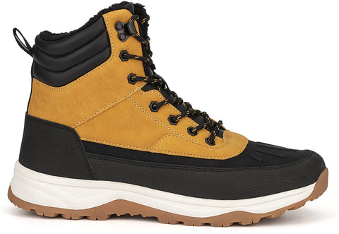 Xray Footwear Men's Half Dome Boot; Smooth faux leather, Lace-up front, Rubber sole; Size 10
