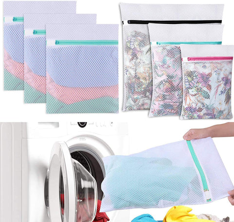 Bagail Set of 6 Mesh Laundry Bags for Your blouse,skirt,shirt,pants,jeans,dress,etc