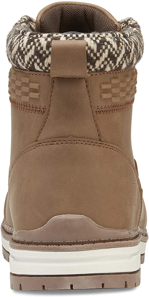 X RAY Footwear Men's Ruslan Fashion Classic Combat Faux Leather Winter Boots, Cap toe, Rubber Outsole