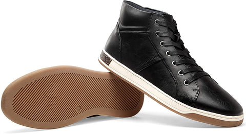 Men's Casual Shoes High Top Fashion Sneaker Lightweight Men Boots Shoes