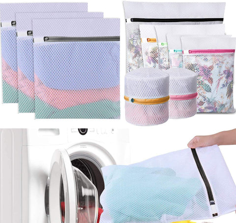 Bagail Set of 10 Mesh Laundry Bags for Your blouse,skirt,shirt,pants,jeans,dress,etc