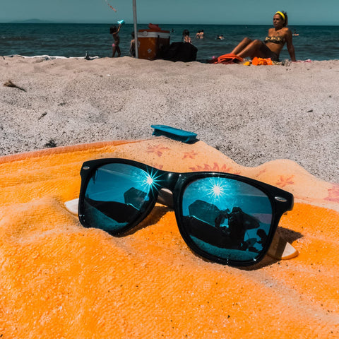 AWGSEE Polarized Wood Sunglasses For Men And Women Bamboo Wooden Frame Driving Sun Glasses 100% UV Protection
