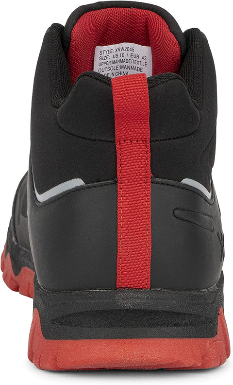 X RAY Footwear Men's Foxy High-Top Casual Walking Fashion Faux Leather Shoe Sneaker, Round Toe, Thermoplastic Rubber Outsole
