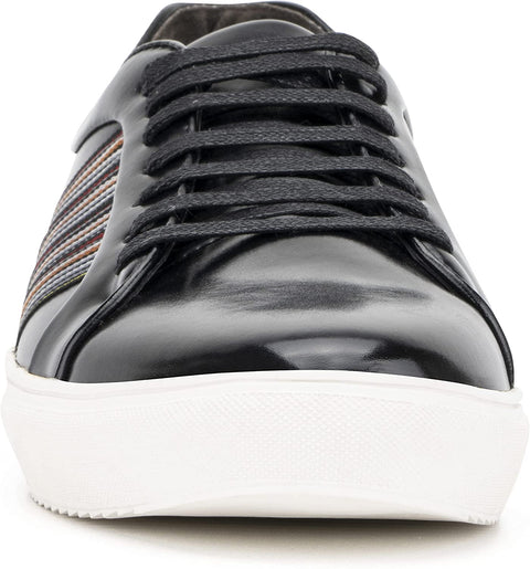 X RAY Footwear Men's Rubert Low Top Casual Walking Fashion Faux Leather Shoe Sneaker, Round Toe, Wedged Rubber Outsole