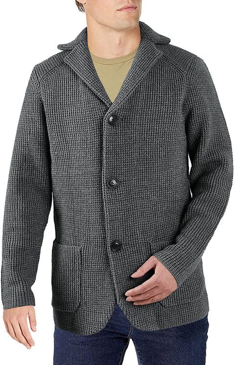 Men's Shawl Collar Cardigan Sweater