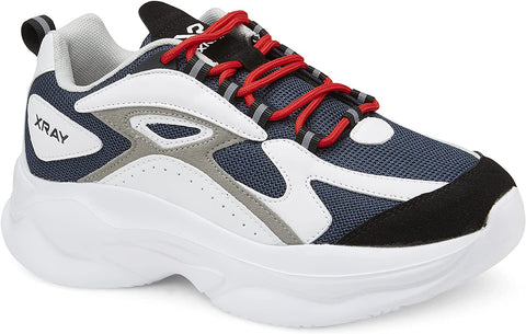 X RAY Footwear Men's Speedy Low Top Casual Walking Fashion Athletic Shoe Sneaker, Round Toe, Rubber Outsole